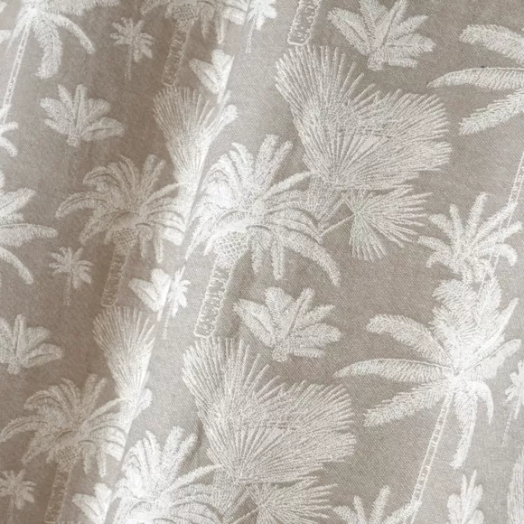 Cortina en algodón (140 x 260 cm) Nehora Beige
