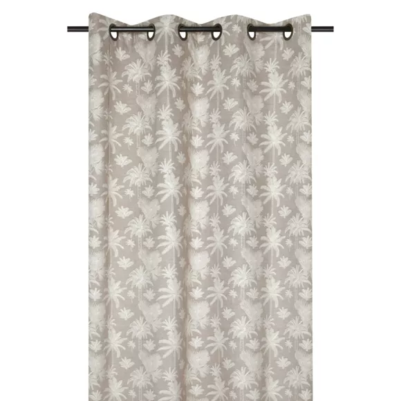 Cortina en algodón (140 x 260 cm) Nehora Beige