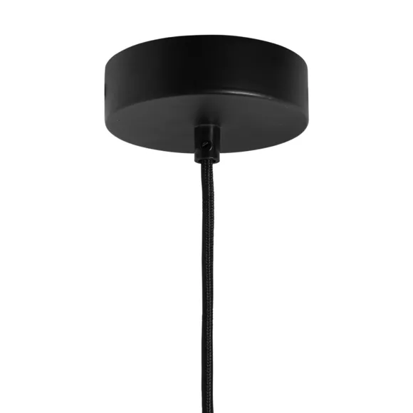 Lámpara de techo en metal y pétalos (D85 cm) Ellisse Natural
