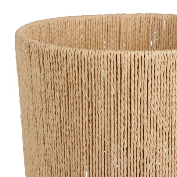 Lámpara de mesa en cuerda (H29 cm) Abisko Blanco