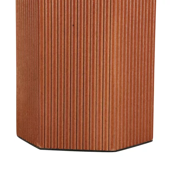 LAMP.MDF.LIN.RIVAGE.BEIGE.MARR Dim : D25xH43 cm