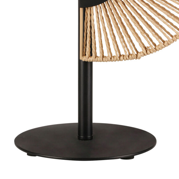 Lámpara de mesa en cuerda (H45 cm) Aurora Beige