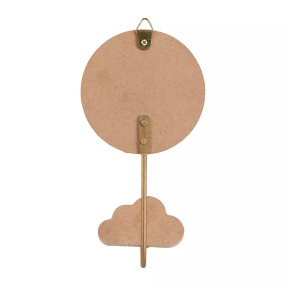 Kleiderhaken Kinderzimmer Holz (H16 cm) Licorne Rosa