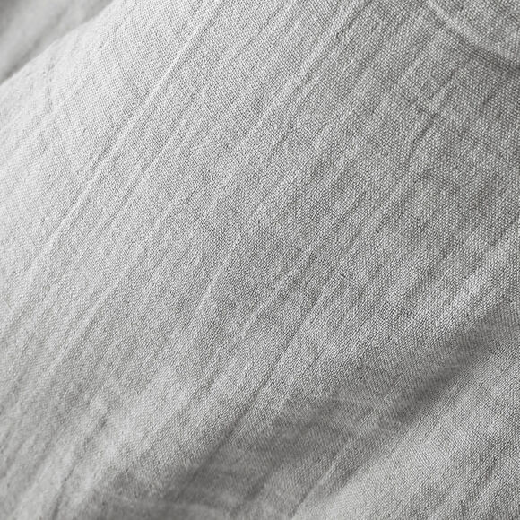Runner letto garza di cotone (90 x 200 cm) Gaïa Grigio nuvola 2