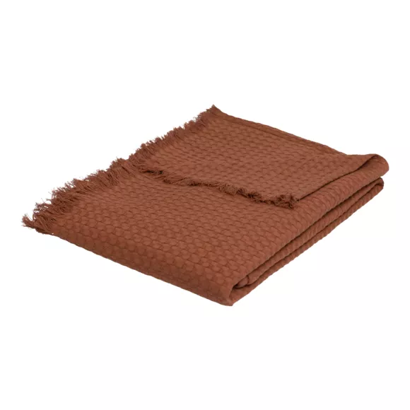 Runner letto cotone (130 x 180 cm) Widdy Terracotta