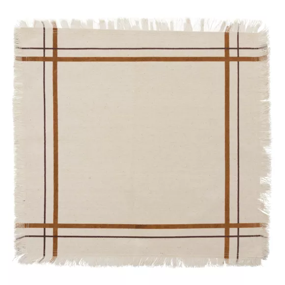 Set van 2 servetten katoen (40 x 40 cm) Ray Beige