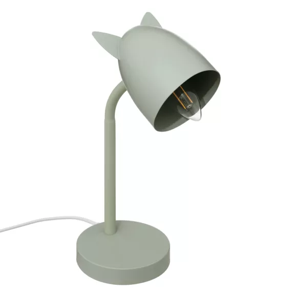 Lampada da posare bambini (H31 cm) Orecchie Verde