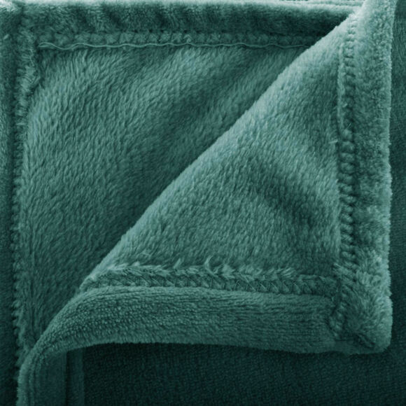 Plaid morbido (230 cm) Tendresse flanel Verde