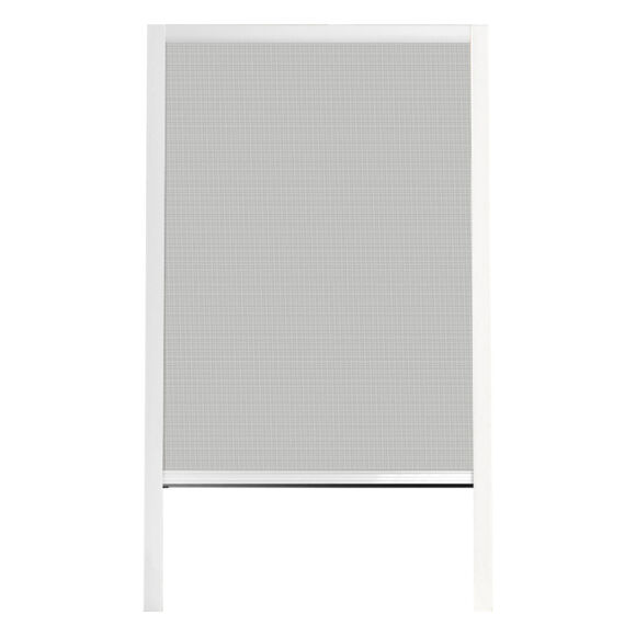 Tenda zanzariera a rullo con telaio a sezionabile (130 x 160 cm) Moustyk Bianco