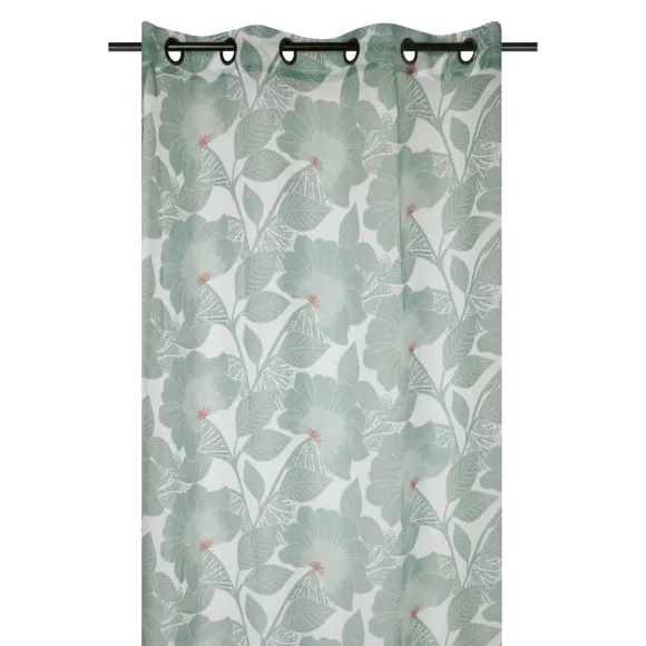 Voilage (140 x 260 cm) Parrot Vert émeraude
