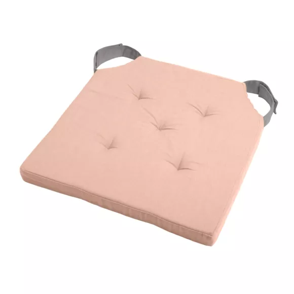 Cojín de silla scratch Duo Rosa palo