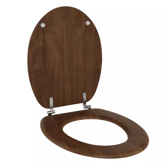 Copriwater effetto legno acacia Rustique Mimétisme