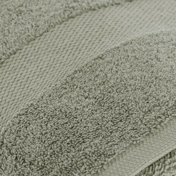 SERVIETTE DE BAIN 90X150 CM 100% COTON - KAKI