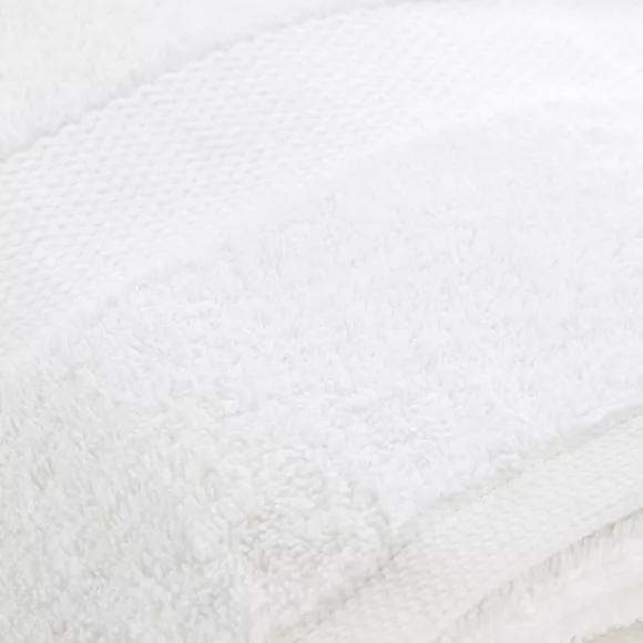 SERVIETTE DE BAIN 90X150 CM 100% COTON - BLANC