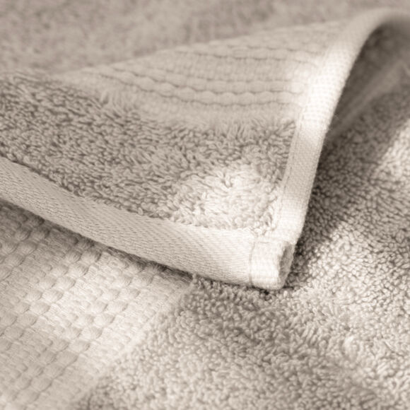 Toalla de baño en algodón bio (90 x 150 cm) Garance Beige pampa