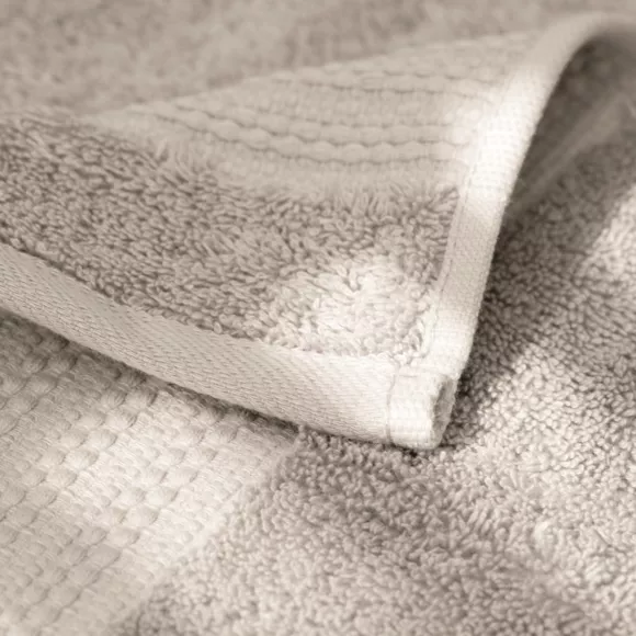 Serviette de bain coton bio (70 x 130 cm) Garance Beige pampa 2