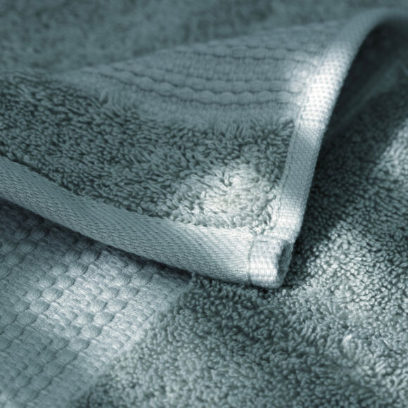 Asciugamano cotone bio (90 x 150 cm) Garance Blu ghiaccio