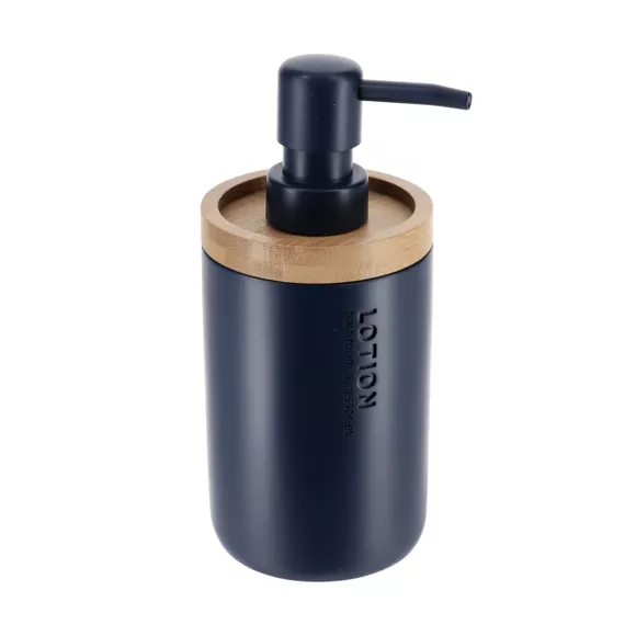 Set de accesorios de baño Purebamboo Azul marino