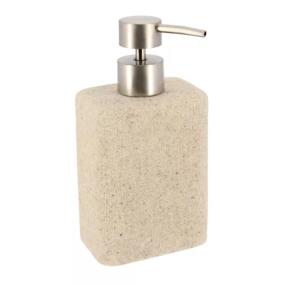 Set de accesorios de baño efecto Arena Beige