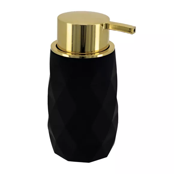 Set di accessori bagno gomma Rubby Nero 