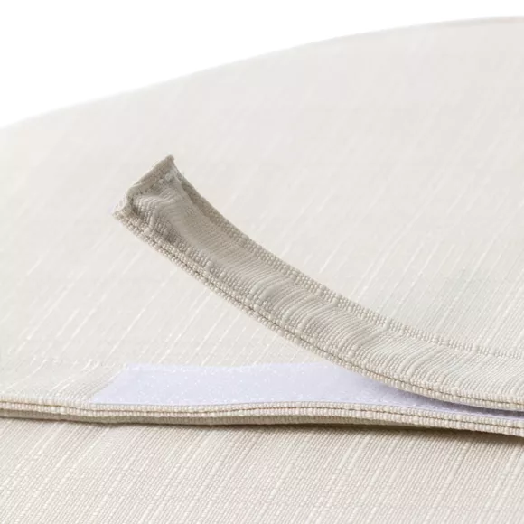 Cojín de silla exterior redondo (40 cm) Sunset Crudo