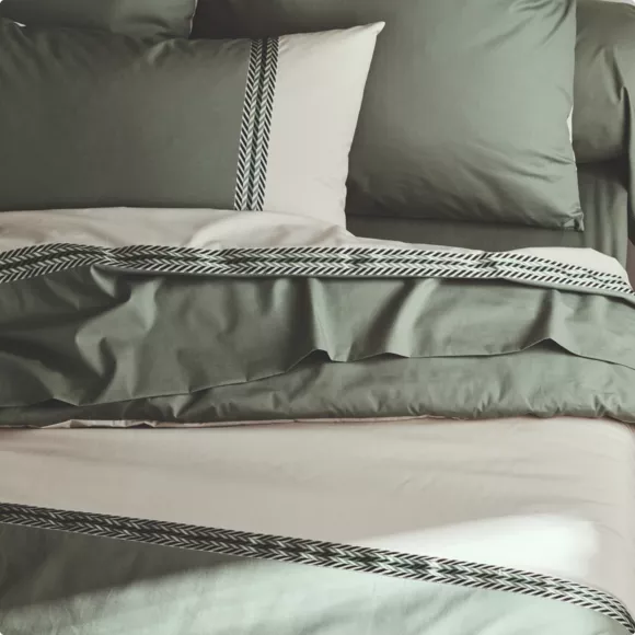 NOA KAKI HOUSSE DE COUETTE 240X220