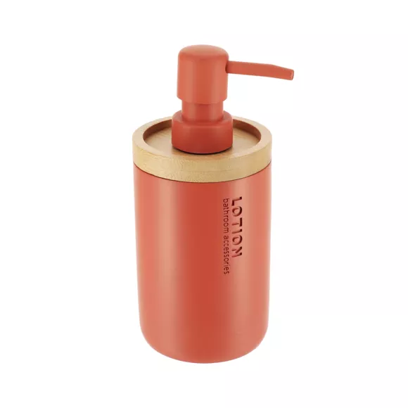 Set di accessori bagno Puro bambù Terracotta