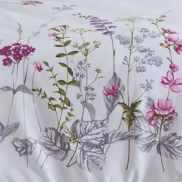 Housse de couette coton (260 cm) Pretty Blanche