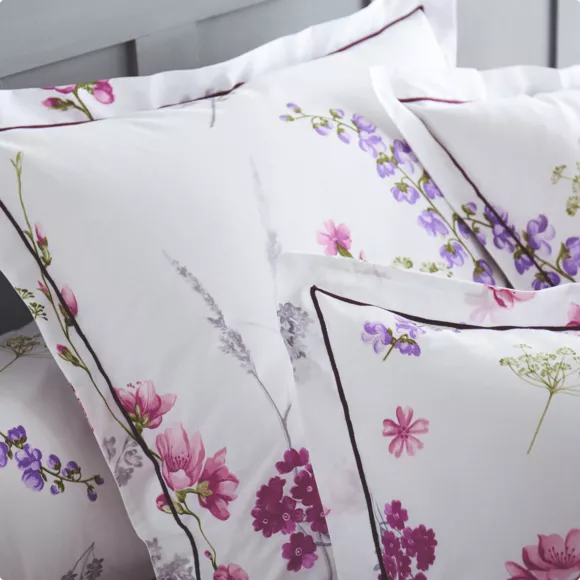 Housse de couette coton (240 cm) Pretty Blanche