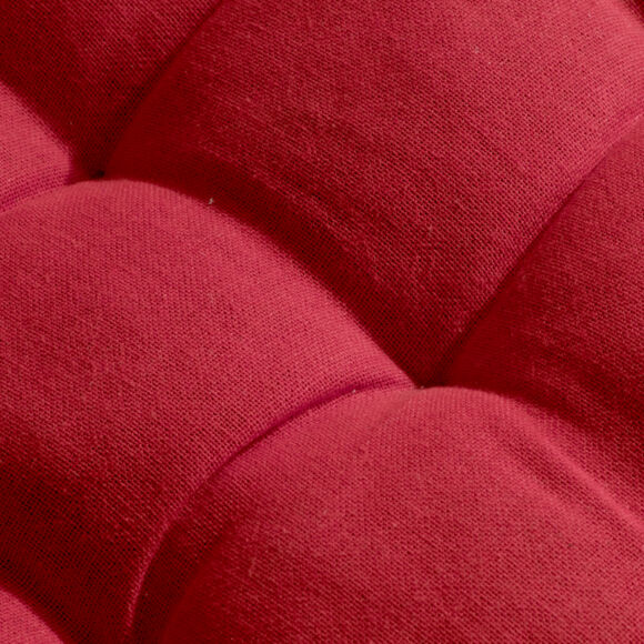 Colchoneta para el suelo (L120 cm) Pixel Rojo cereza 3
