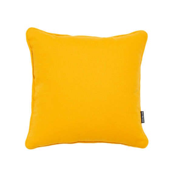 Coussin carré coton (40 x 40 cm) Pixel Jaune moutarde