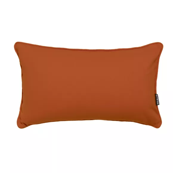Cuscino rettangolare in cotone (30 x 50 cm) Pixel Terracotta