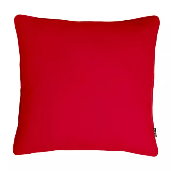 Cuscino quadrato in cotone (60 x 60 cm) Pixel Rosso