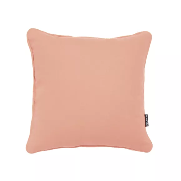 Coussin carré coton (40 x 40 cm) Pixel Rose pêche
