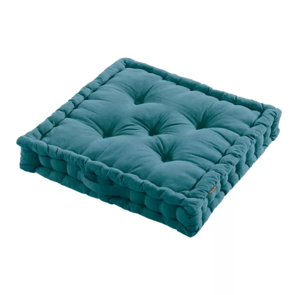 Cuscino da pavimento (60 x H10 cm) Pixel Blu anatra