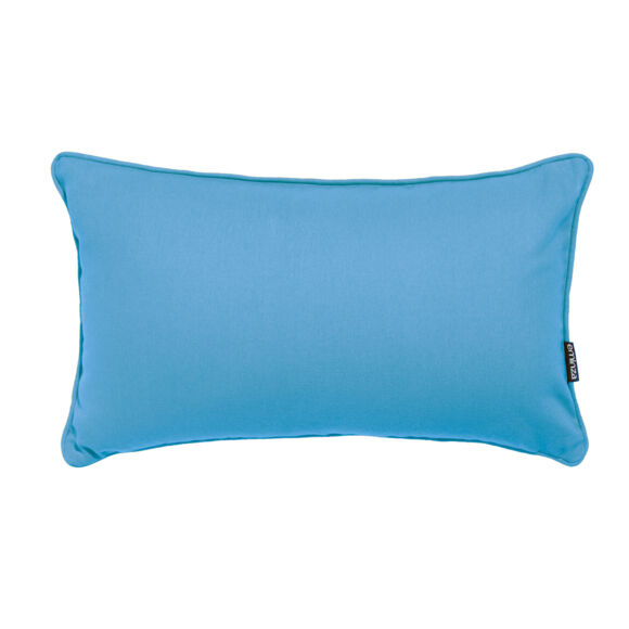 Coussin rectangulaire coton (30 x 50 cm) Pixel Bleu turquoise