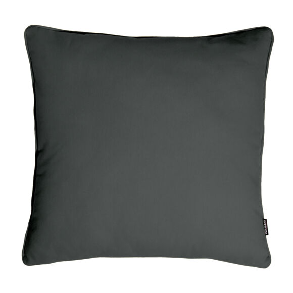 Coussin carré coton (60 x 60 cm) Pixel Gris anthracite