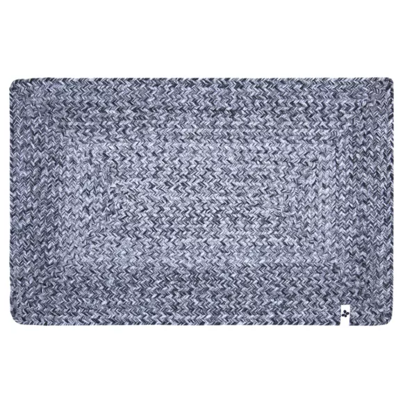 Tapis d'extérieur rectangulaire (50 x 80 cm) Pablo Poivre et sel