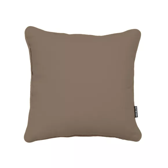 Cuscino quadrato in cotone (40 x 40 cm) Pixel Taupe