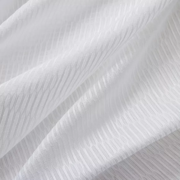 Visillo con galón fruncido (280 x 240 cm) Maël Blanco