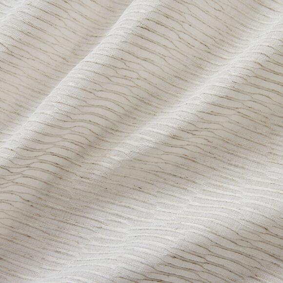 Voilage galon fronceur (280 x 240 cm) Maël Beige