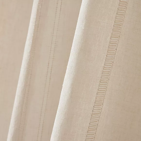 Voilage œillets (280 x 240 cm) Léontine Beige