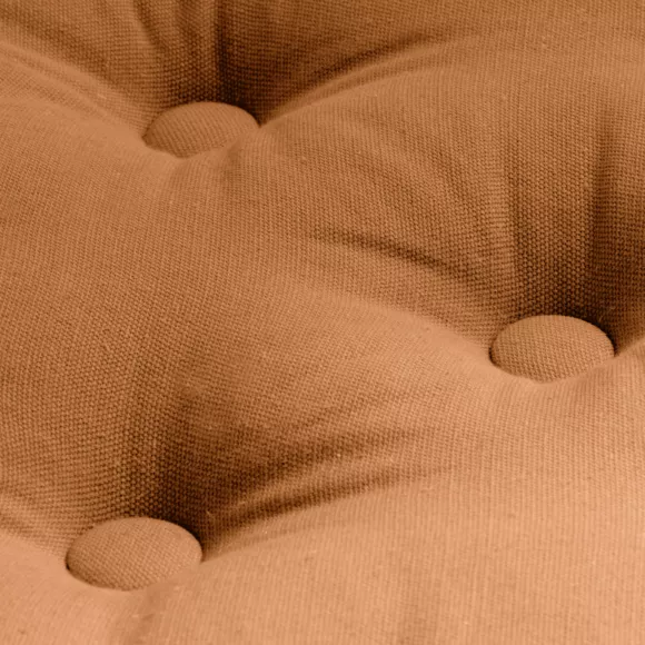 Coussin de sol coton (50 x 50 cm) Pixel Camel