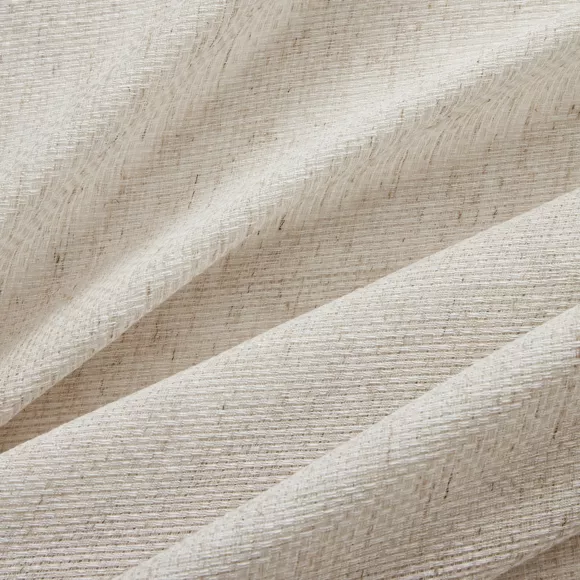 Visillo con efecto de lino y cinta fruncida (140 x 240 cm) Luca Beige