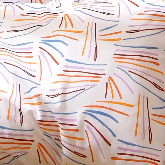 Funda nórdica en algodón (280 x 240 cm) Perroquet Salsa Multicolor