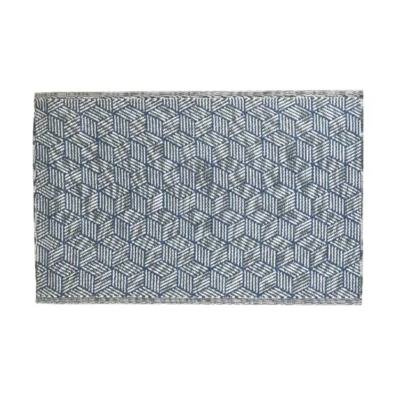 Tapis d'extérieur rectangulaire (180 x 120 cm) Malaga - Bleu