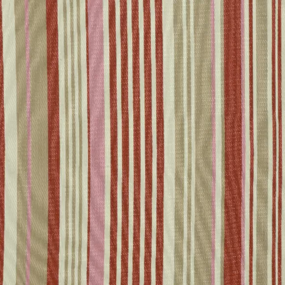 Alfombra de exterior rectangular (180 x 120 cm) rayures Madrid - Terracota
