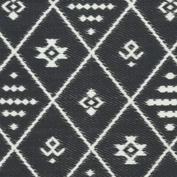 Tappeto da esterno (180 x 120 cm) Inca Nero 2