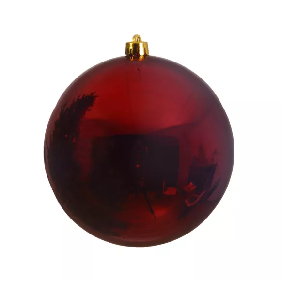 Boule de Noël (D250 mm) Alpine Bordeaux