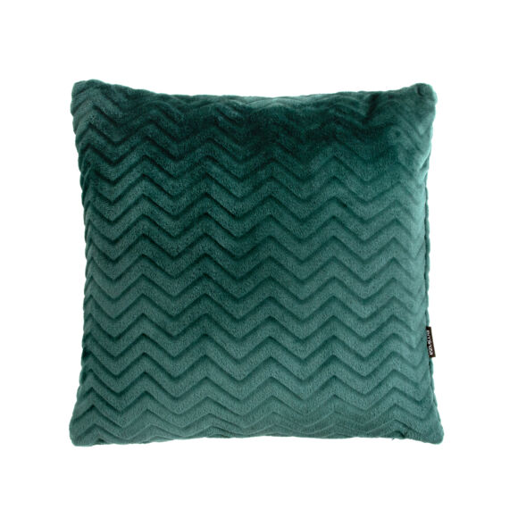 Sierkussen vierkant flanel (45 x 45 cm) Zag Groen